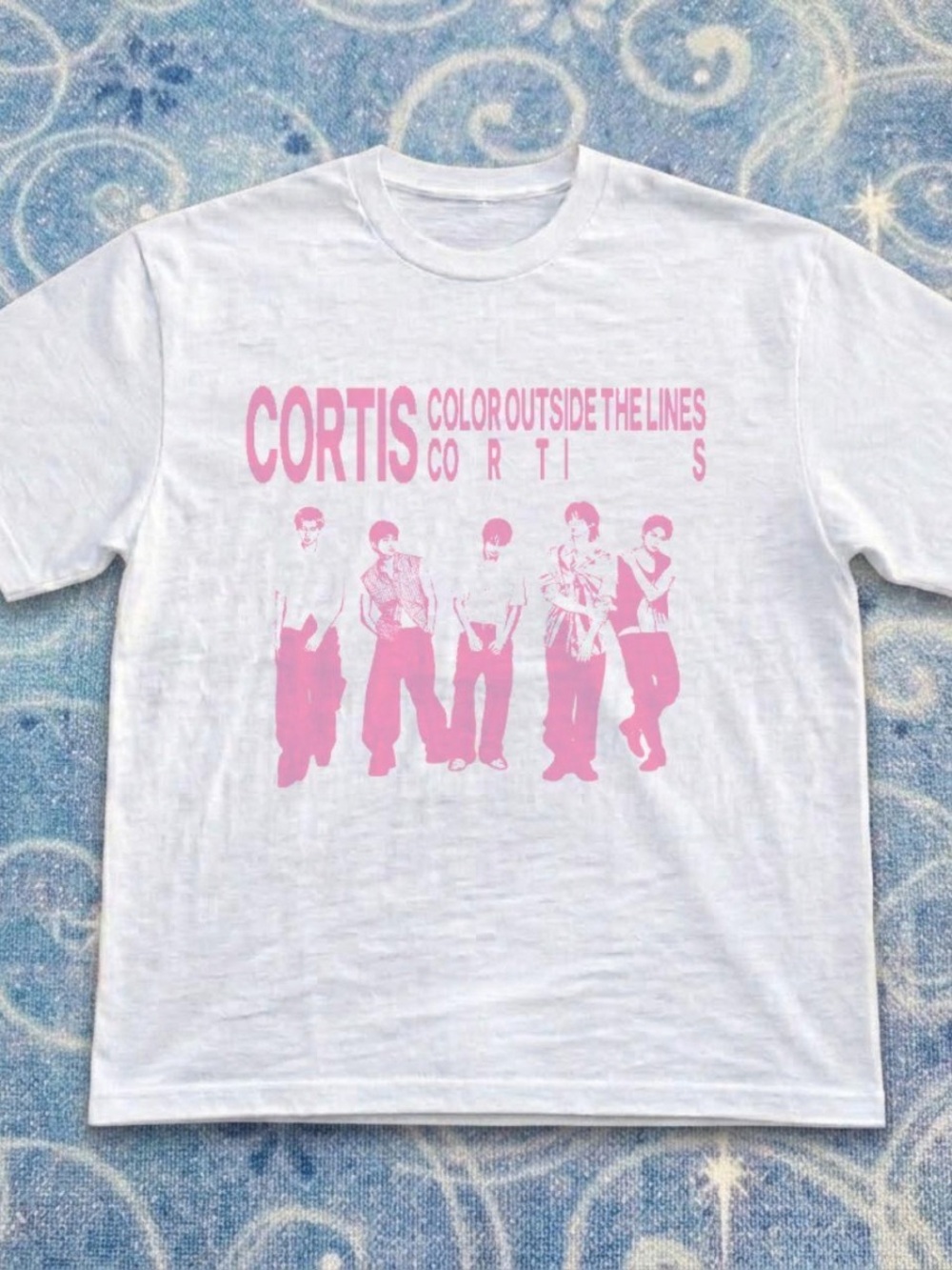 Cortis K-pop Band Graphic Tee - Retro White T-Shirt, Gift For K-pop Music Fans